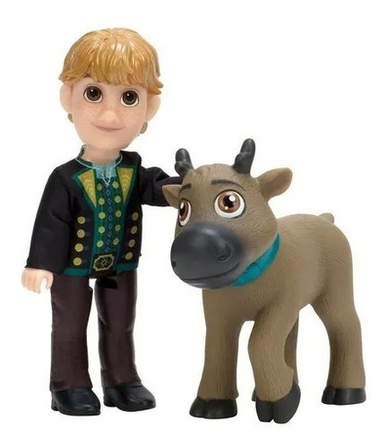 Imagen 6 de 10 de Set Muñecos Delux Pequeña Historia Frozen Disney