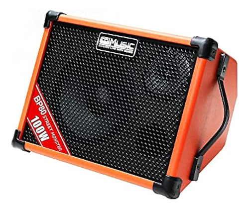 Coolmusic Bp80 Amplificador De Guitarra Acústica De Bajo Con