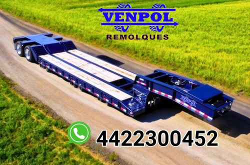 Lowboy Cuello Desmontable Para Carga De Vagones De Tren