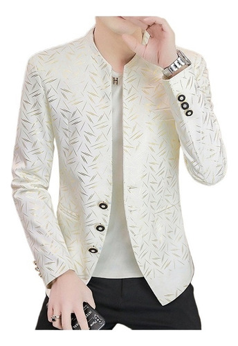 Blazer Traje Saco Slim Fit Estilo Coreana Para Caballeros