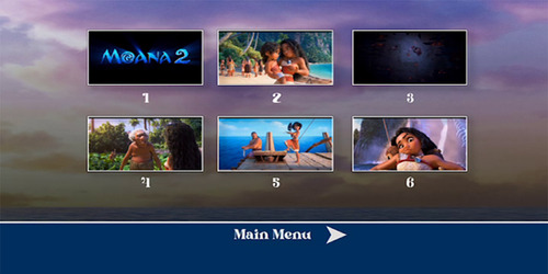 Moana 2 Dvd Latino/ingles