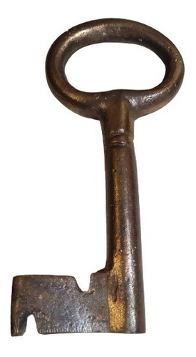 Imagem 1 de 8 de Antiga Chave Em  Bronze - C 9083
