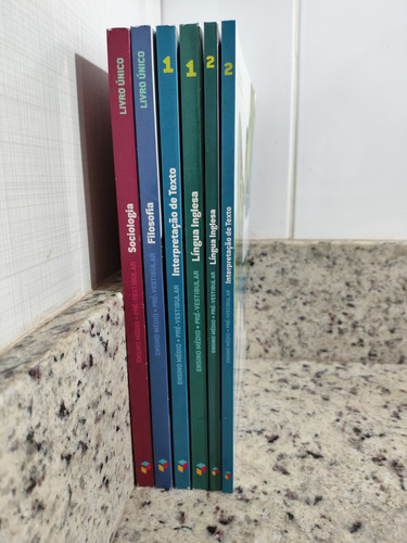 Livros Apostilas Poliedro Pré-vestibular Completa 34 Apostilas Em Muito Bom Estado De Conservação J03 (Usado)