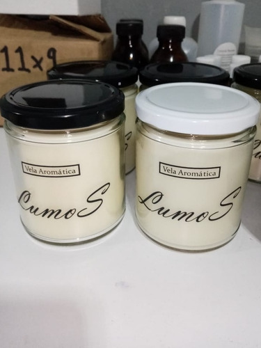 Velas Aromáticas Elaboradas 100% A Base De Cera De Soya