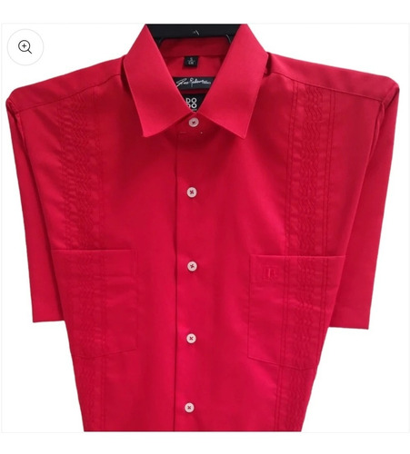 Guayabera Dodo By Paco Rabanne  Mc# 5000 Roja