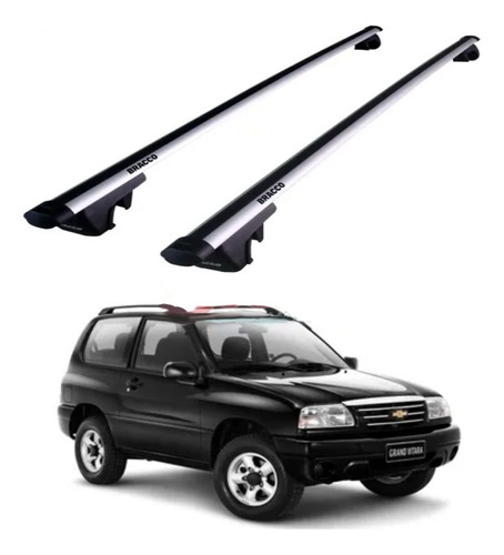 Barras Porta Equipajes Negras Bracco Chevrolet Grand Vitara