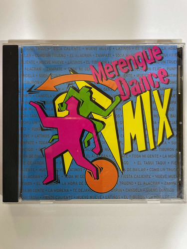 Cd Merengue Dance Mix. Ilegales, Sandy Papo, Proyecto Uno.