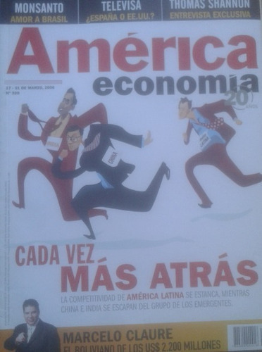 Revista América Econo 320 / 31-3-06 Competitividad Estancada