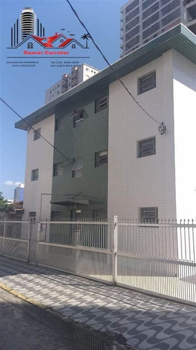Imagem 1 de 13 de Apartamento À Venda Com 1 Dormitório No Campo De Aviação Em Praia Grande Sp - Rrc175