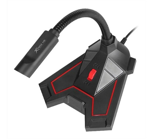 Micrófono Gamer Pc Flexible Jack 3.5 Xtrike Me Xmc-01
