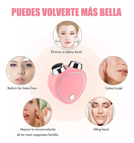 Rejuvenecimiento Masajeador De Facial Microcorriente Skindio