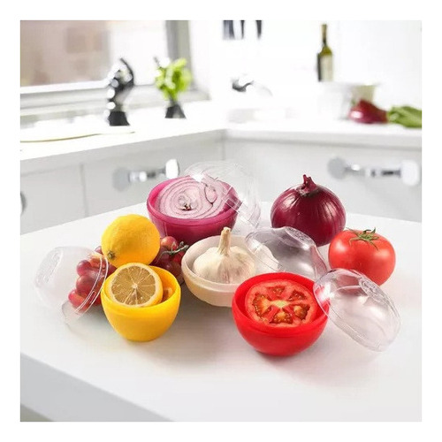 - Recipientes Para Guardar Verduras Y Frutas 4 Piezas