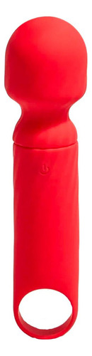 Mini Masajeador Meibi Maca Vibrador Wand Rojo