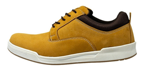 Imagen 2 de 6 de Calzado Ten-pac Choclo Casual Rowins Color Amarillo