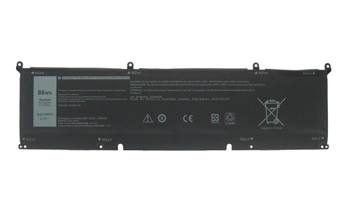 Bateria 8fctc Dell Xps 15 9500 Alienware M15 M17 R3  69kf2