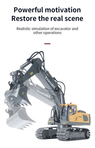 Control Remoto Inalámbrico De Excavadora Rc 2.4g