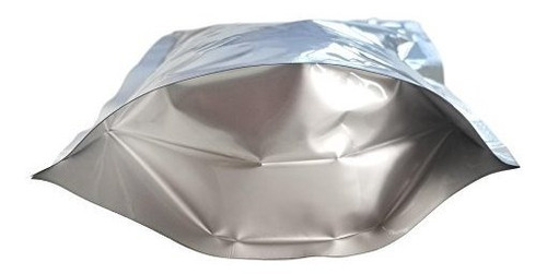 Bolsa Al Vacio (50) - 8 X12 X4 Zip Seal Stand Up Mylar Bag