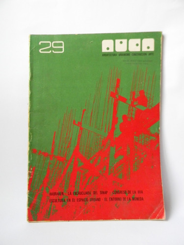 Revista Auca N° 29 Arquitectura Fotos Planos Sinap 1975