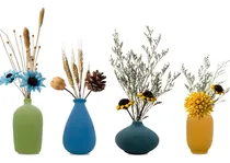 Comprar Florero Pequeño De Cerámica Decorativo, Juego De 4 Floreros