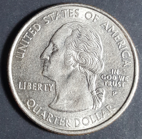 Moneda Usa 25 Centavos Nebraska 2006 D