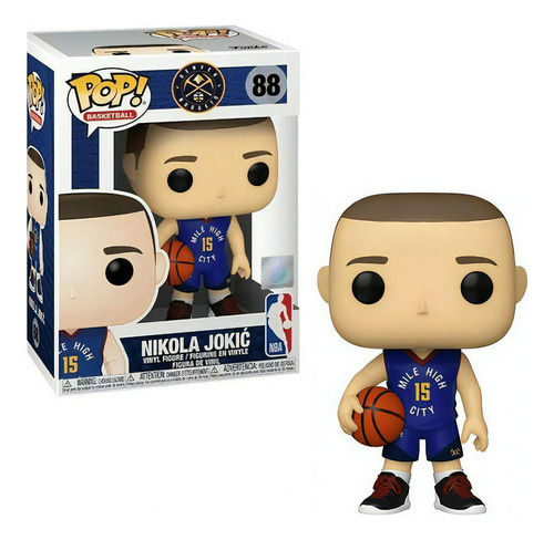 Funko Pop! Nba Denver Nuggets - Nikola Jokic #88 (alternate)