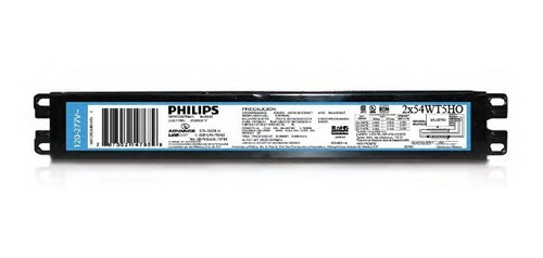 Balasto 2x54w Multivoltaje T5 Philips Electronico