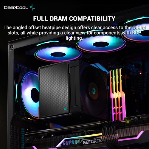 Deepcool Ak500 Cpu Air Cooler 240w Tdp Disipador Gigante ...