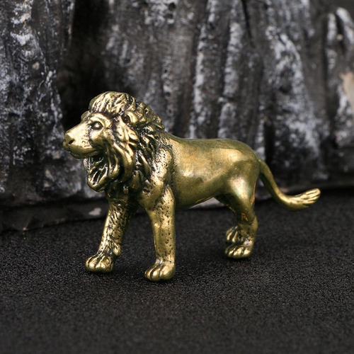 Estatua De León Para Mascota De Té, Decoración Del Hogar,