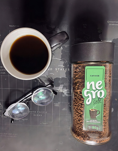 Café Soluble Cafiver Negro Descafeinado 180g