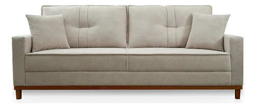 Sofá, Sillón Malibú 3 Cuerpos Tela Boucle Versailles Beige