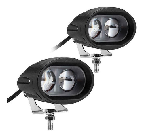 Faros Exploradores 4d Moto,jeep,atv,bmw Par 8000 Lumenes