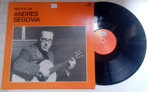 Andres Segovia Recital De Andres Segovia Lp Arg / Kktus