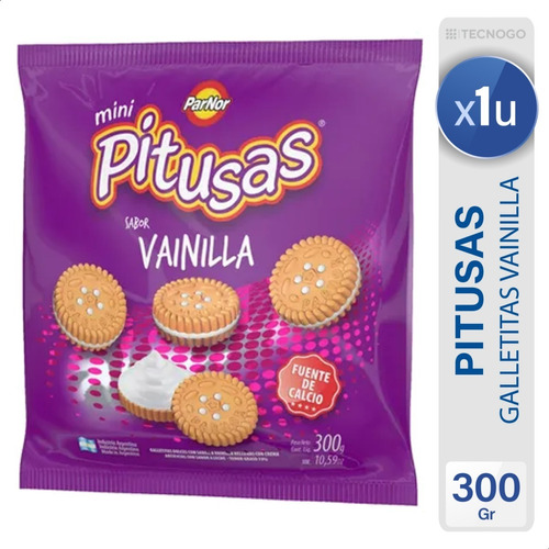 Galletitas Pitusas Vainilla Mini Galletas - Mejor Precio