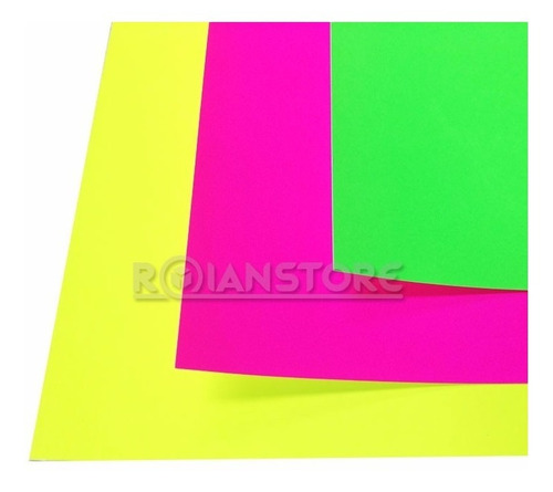 Carpeta Artel Artecolor Cartulina Fluorescente 25x35 Cm