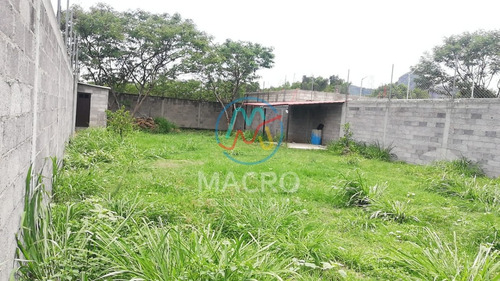 En Venta Terreno Plano Totalmente Bardeado Y Con Cisterna En Tlayacapan