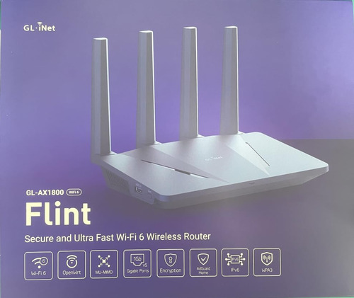 Router Wifi 6 Gl.inet Gl-ax1800 - Doble Banda - Gigabit