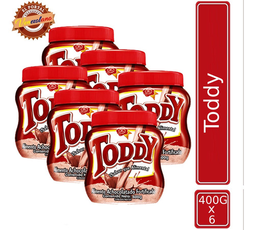 Toddy Venezolano 400 G X 6 - Kg a $75