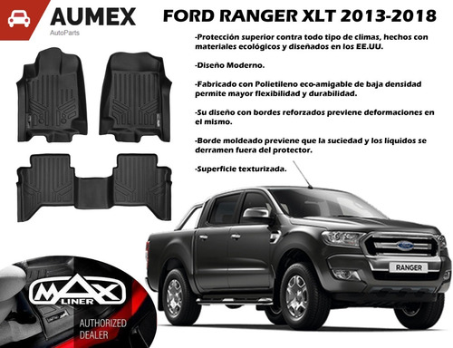 Maxfloormat Pisos Calce Perfecto Ford Ranger / Mazda Bt50