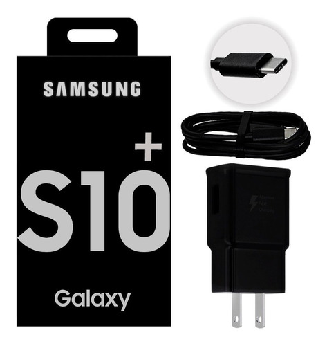 Cargador Samsung Galaxy S10 Plus Tipo C Carga Rápida