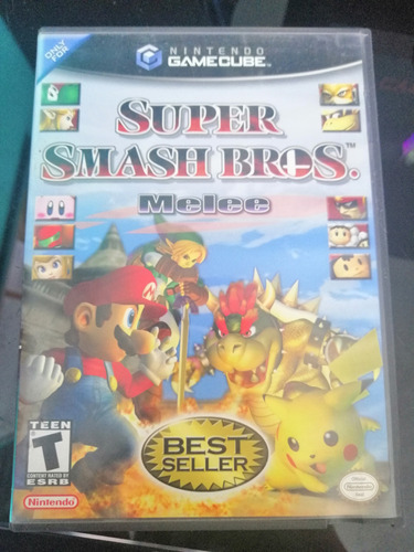 Super Smash Bros Melee Nintendo Gamecube - Completo