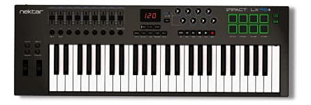 Controlador Midi Usb Nektar Impact Lx49+, Integración Daw