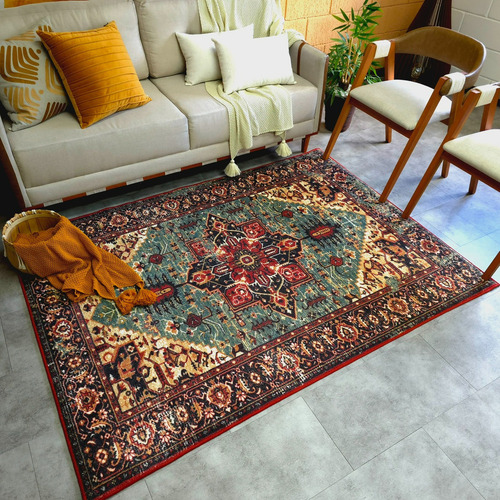 Tapete Zanjan Sala Feito No Egito 150x200 Felpudo Z04 Desenho Do Tecido Zanjan 03