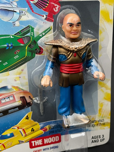 1993 Vintage The Hood Thunderbirds Matchbox Fig 9 Cm (Usado)