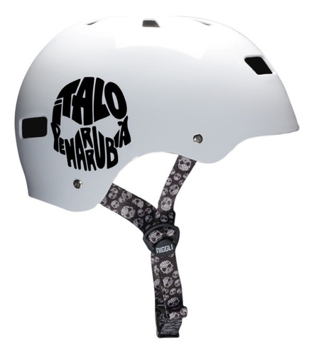 Capacete Italo Penarrubia Pro Light Model Branco Tamanho G 61cm - 63cm