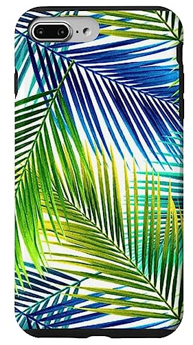 Funda Para iPhone 7 Plus/8 Plus Palm Trees Jungle Beach Boho