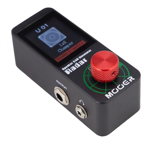 Pedal/ Radar Marca Mooer Simulador De Cabinas 