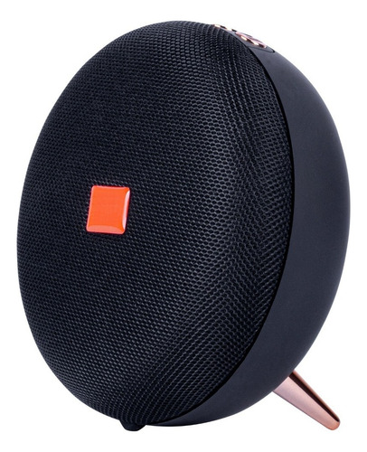 Bocina Rgb Portátil Bluetooth Con Sonido Estéreo Color Negro