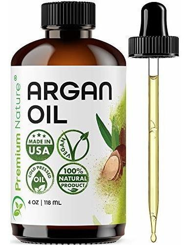 Aceite De Argán Orgánico, Virgen, 100% Puro, Suero De Aceite