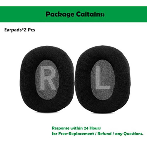 Dowitech Almohadillas De Tela Para Auriculares De Repuesto C