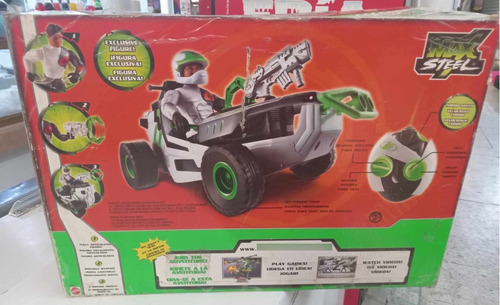 Max Steel Vehículo N-tek Twin Turbo Extreme (caja Dañada) (Usado)
